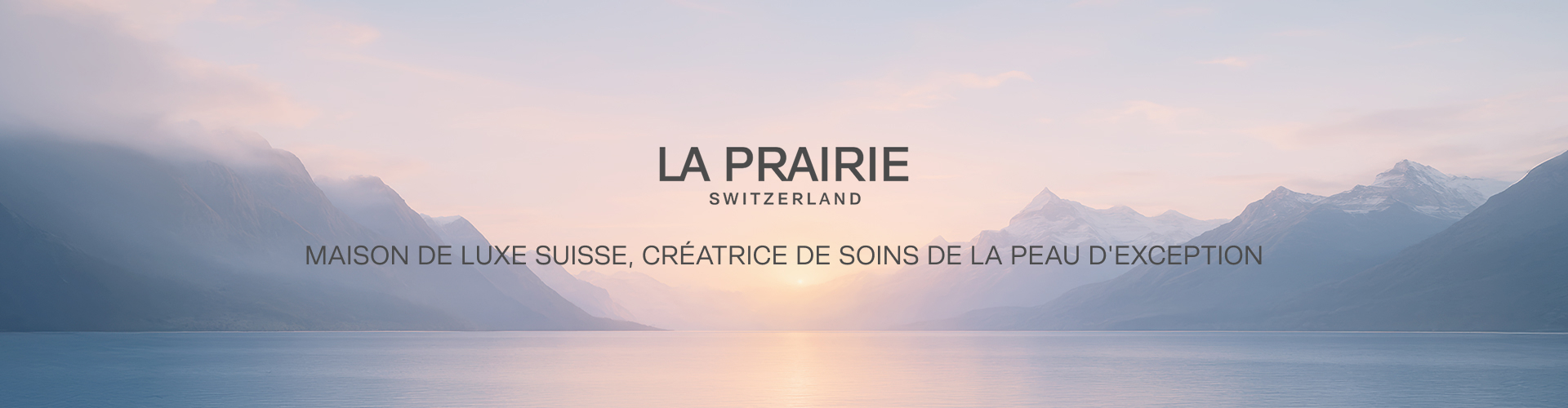 La Prairie Maison de luxe Suisse, créatrice de soins de la preu d'exception